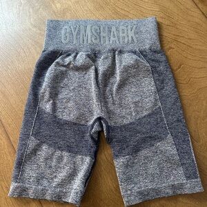 Gymshark biker shorts blue grey